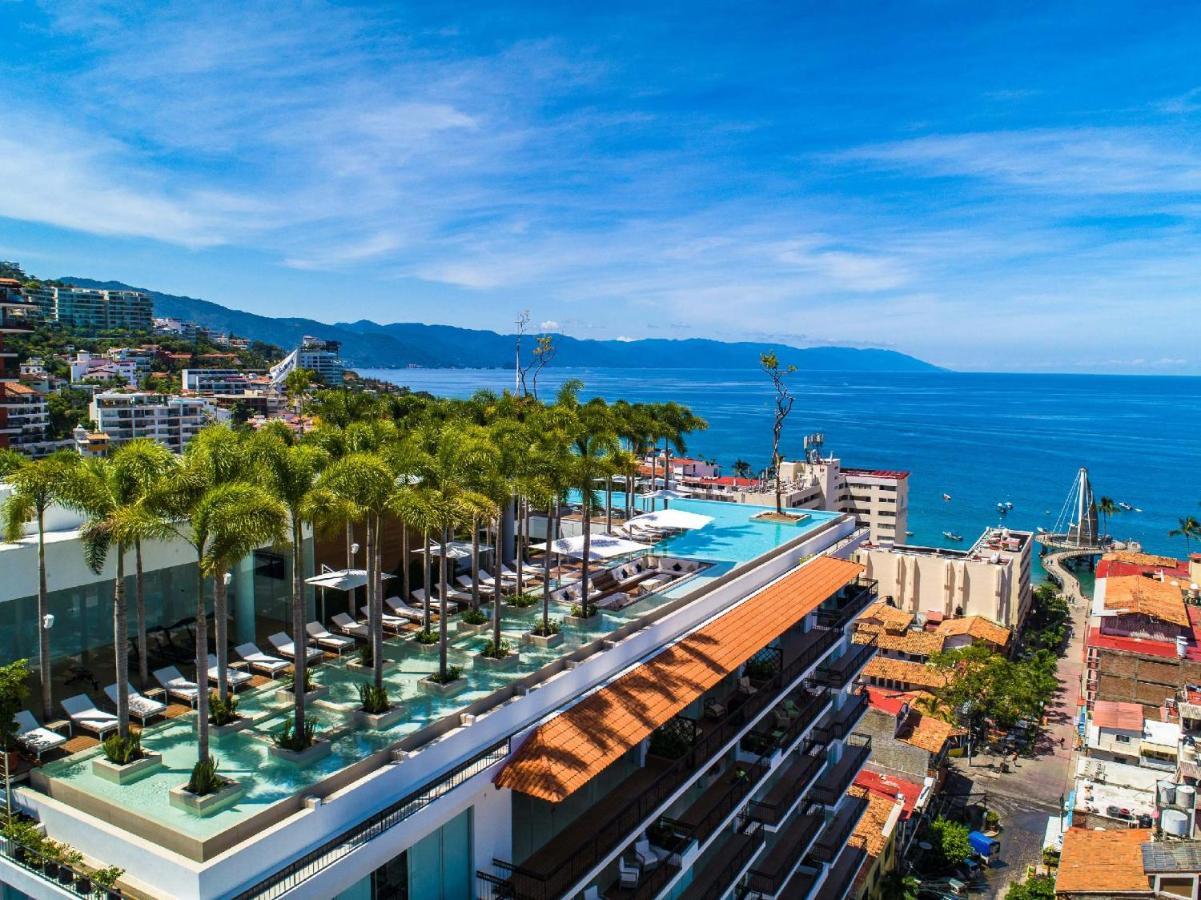 Pier 57 - 510 Luxury Rooftop 2 Bedroom Condo In Romantic Zone بويرتو فالارتا المظهر الخارجي الصورة