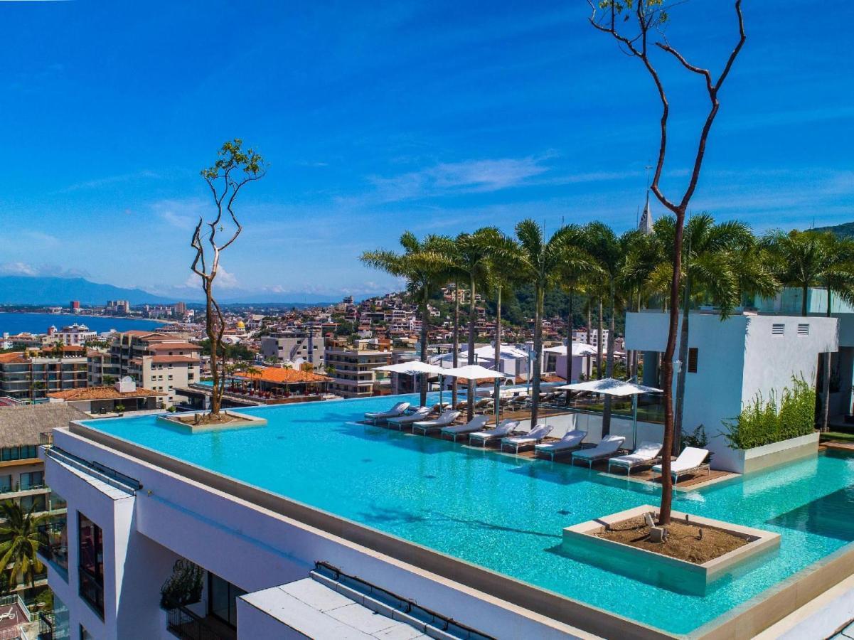 Pier 57 - 510 Luxury Rooftop 2 Bedroom Condo In Romantic Zone بويرتو فالارتا المظهر الخارجي الصورة